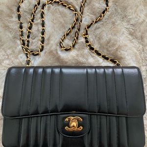 Chanel Vertical quilting Single Flap Bag